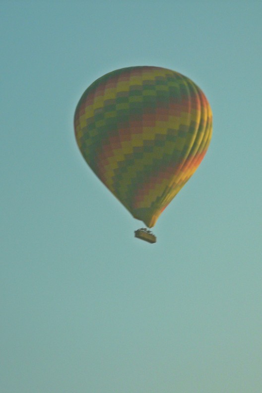 Early morning balloon ride